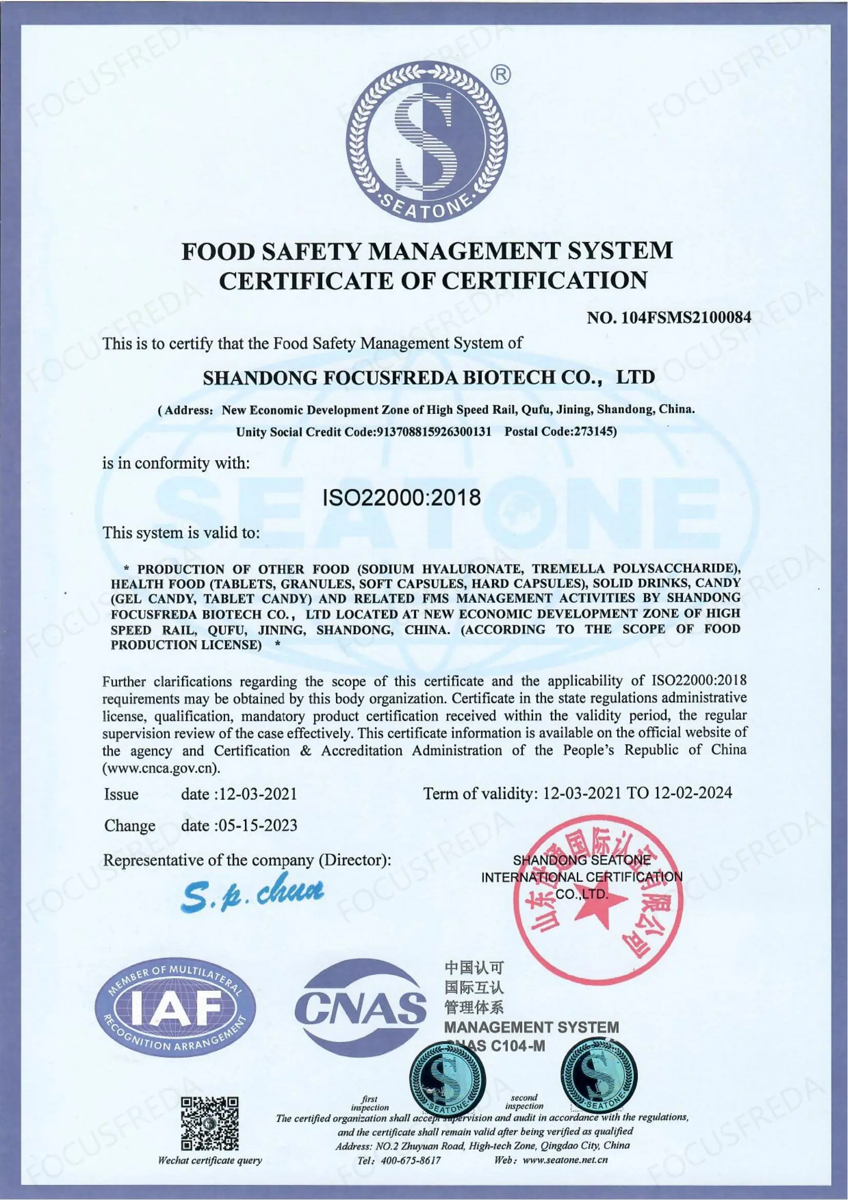 ISO 22000